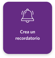 Crea un recordatorio